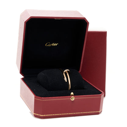 Cartier 18K Pink Gold Diamond Juste Un Clou Bracelet 16 4 of 4