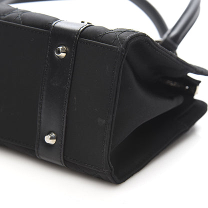 Christian Dior Nylon Cannage Stitched East West Lady Dior Black 9 of 10