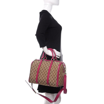 Gucci Monogram Medium Joy Boston Pink 2 of 13