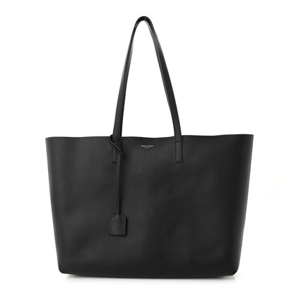 Saint Laurent Calfskin Large Shopping Tote Black 3 of 16