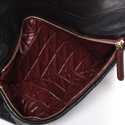 Chanel Caviar Quilted CC Beauty Clutch Black 5 of 9