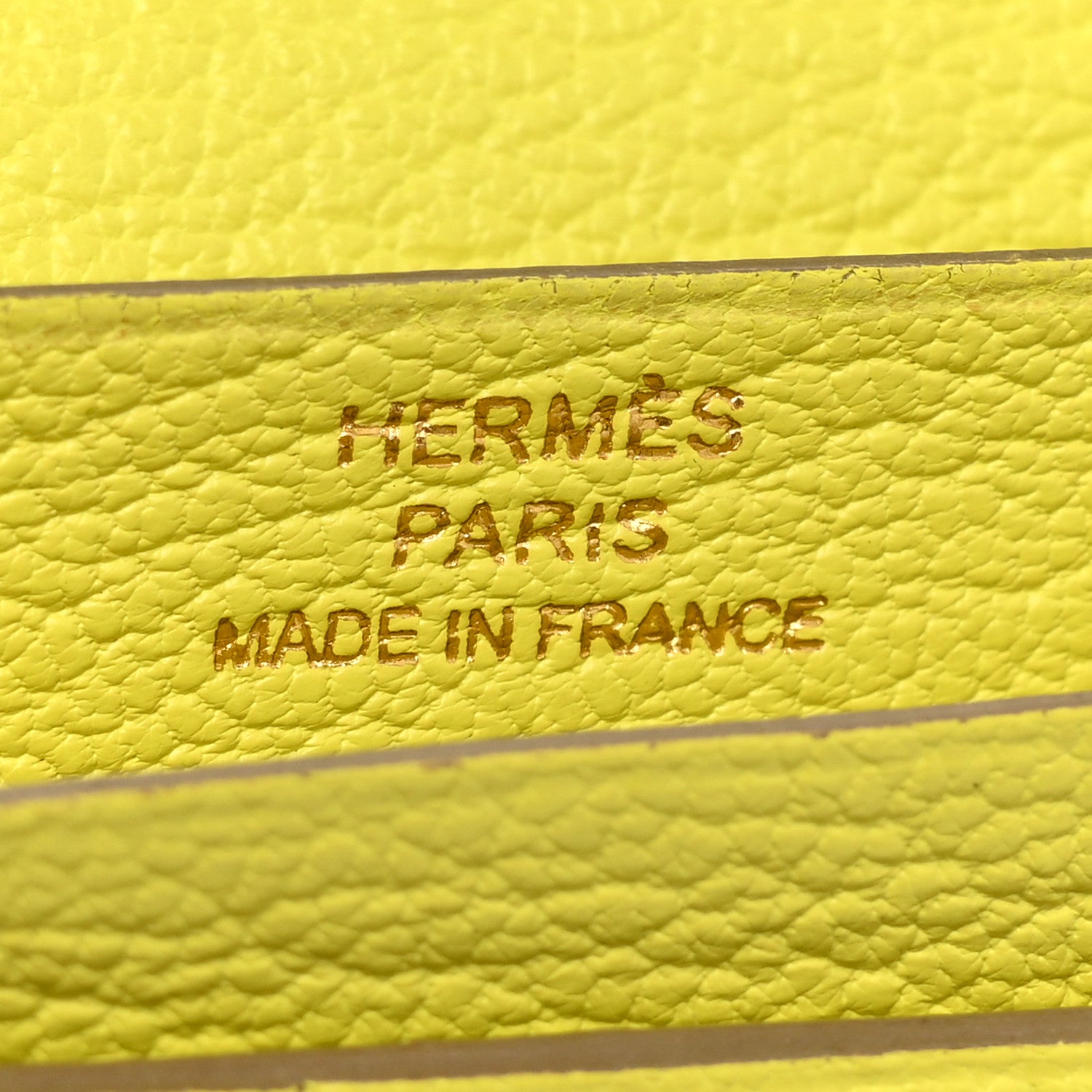 Hermes Chevre Mysore Bearn Gusset Wallet Lime 7 of 15