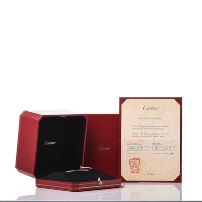 Cartier 18K Yellow Gold Small Juste Un Clou Bracelet 17 5 of 5