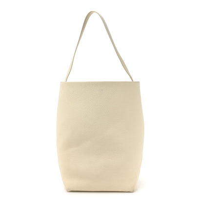 The Row Grained Calfskin Large N/S Park Tote Ivory 1 of 13