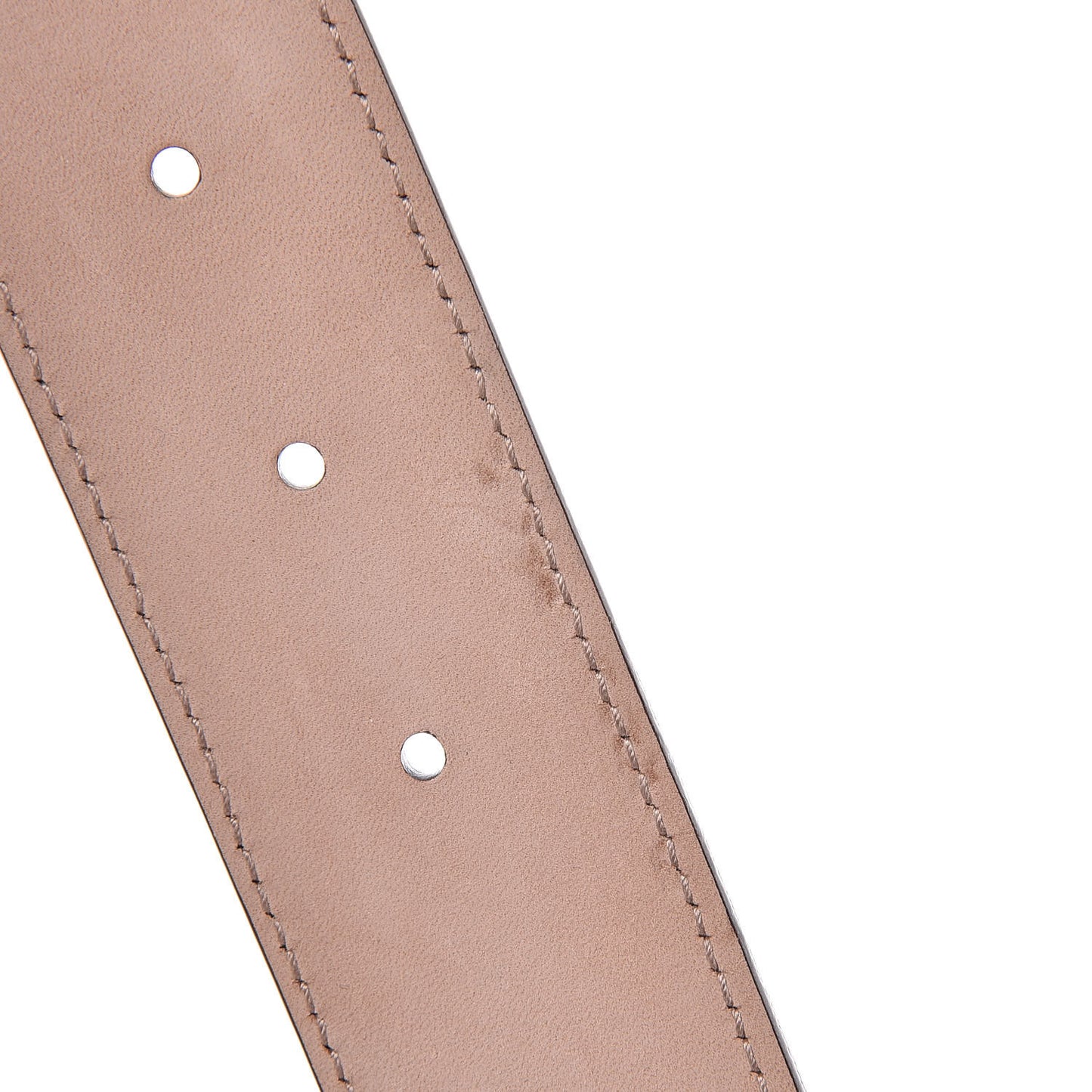 GG Supreme Monogram Interlocking G 37mm Belt 90 36 Beige Ebony Cocoa