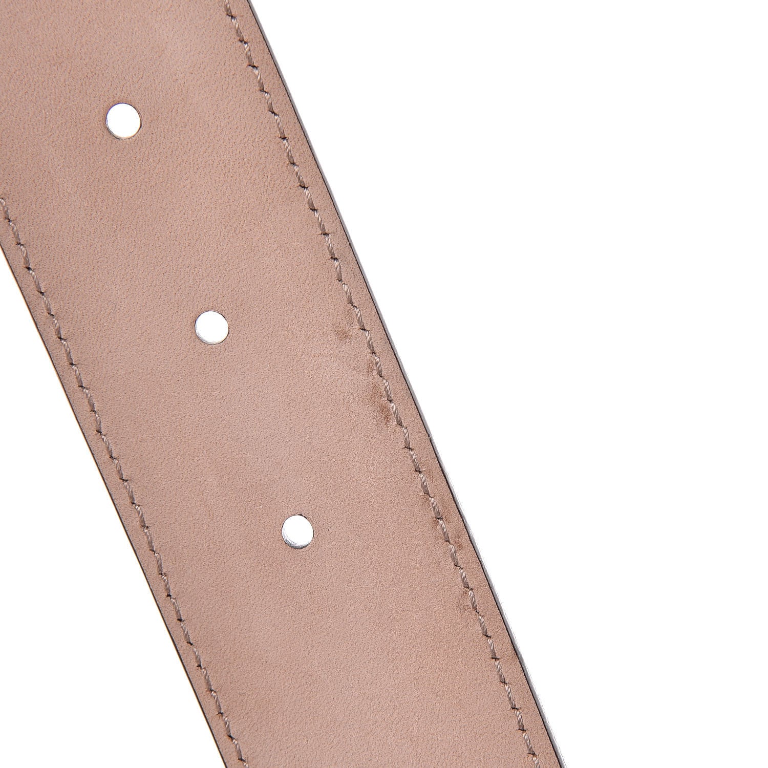 Gucci GG Supreme Monogram Interlocking G 37mm Belt 90 36 Beige Ebony Cocoa 7 of 8