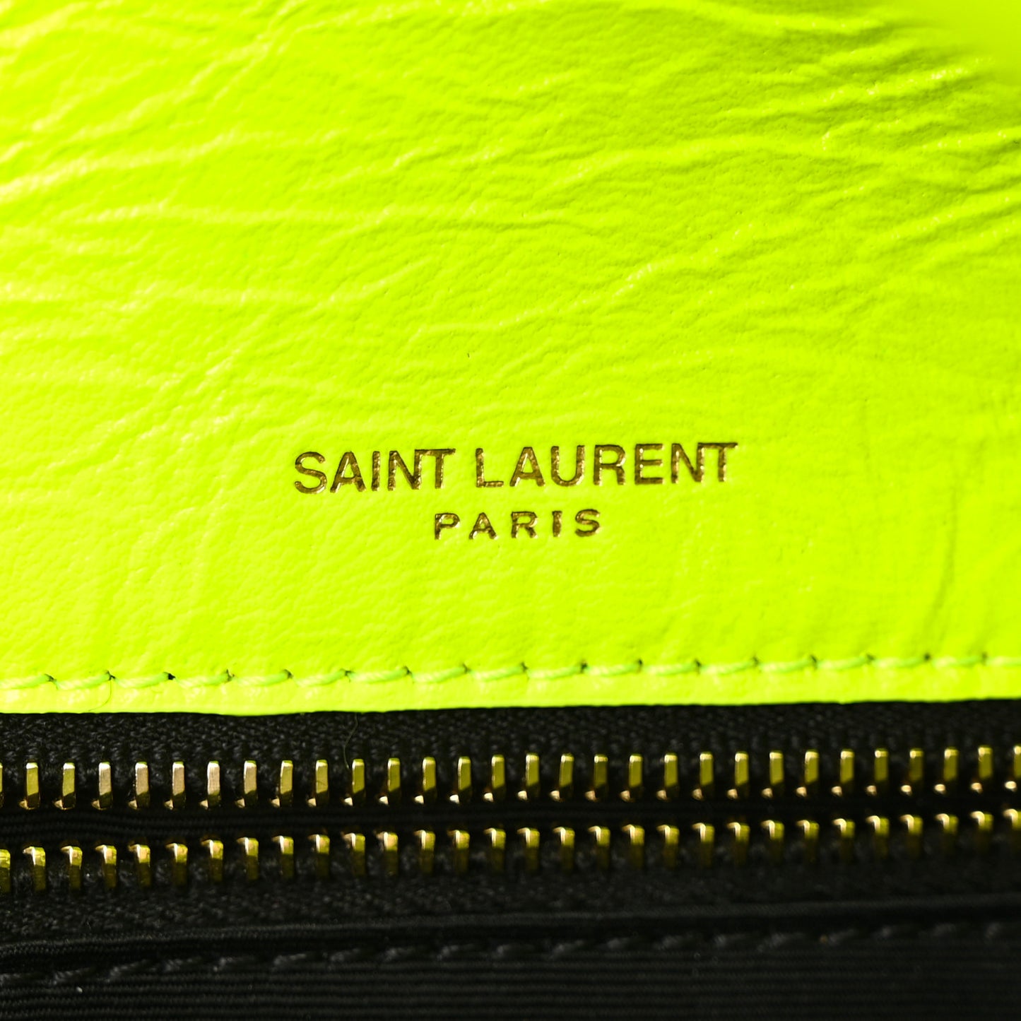 Crinkled Calfskin Matelasse Monogram Medium Niki Chain Satchel Neon Yellow
