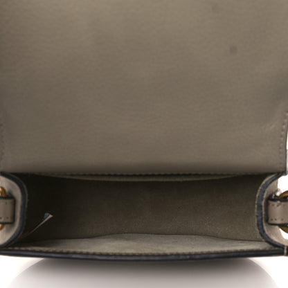 Chloe Calfskin Suede Small Nile Bracelet Bag Motty Grey 4 of 9