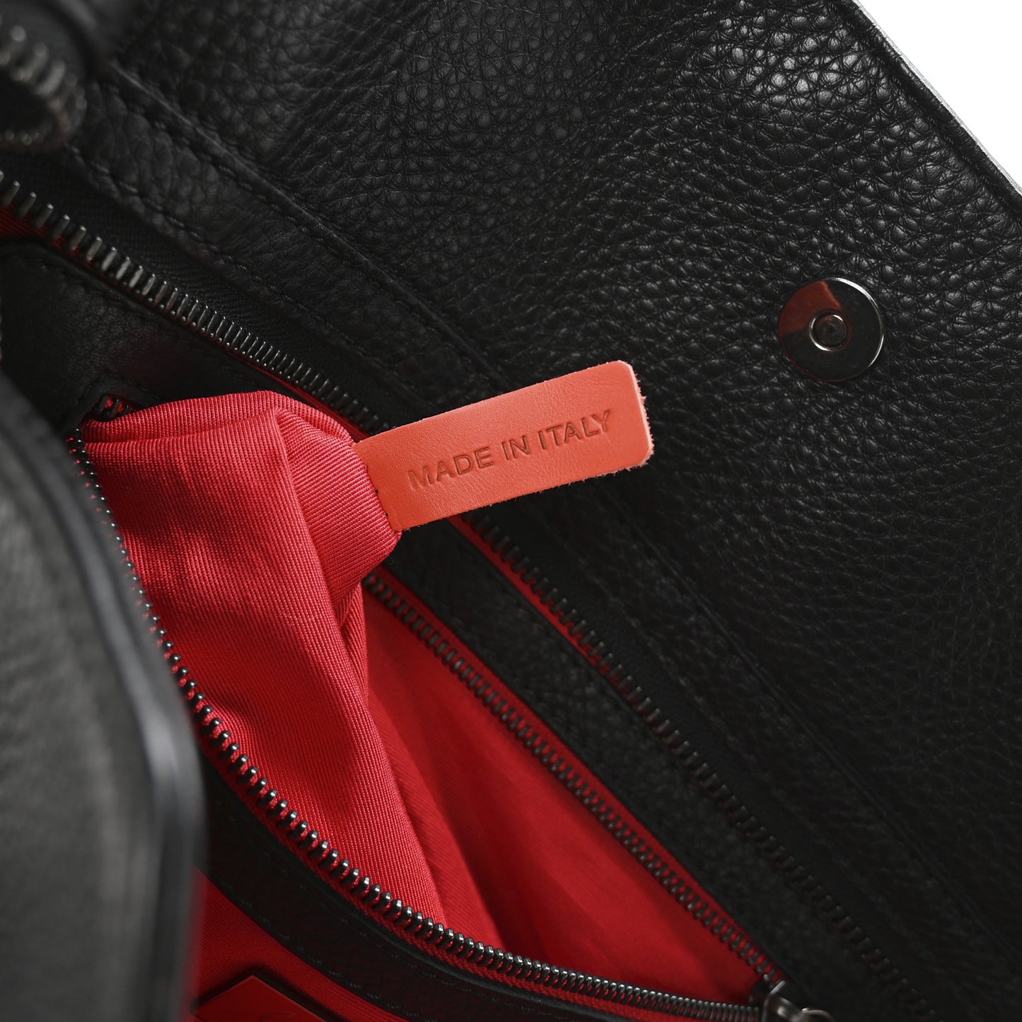 Calfskin Spikes Syd Backpack Black