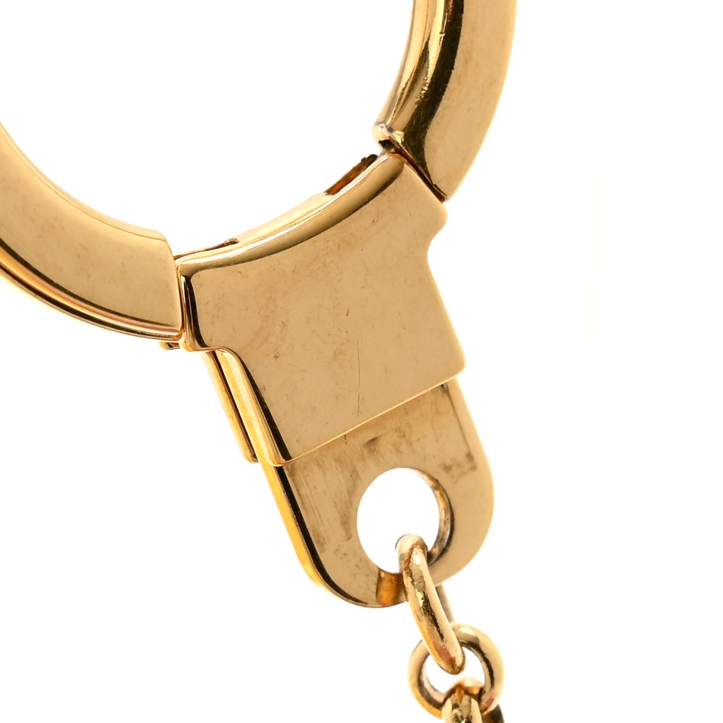 Pastilles Key Ring Holder Brown