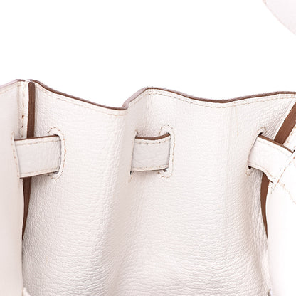 Hermes Togo Casaque Birkin 40 Sanguine White 12 of 31