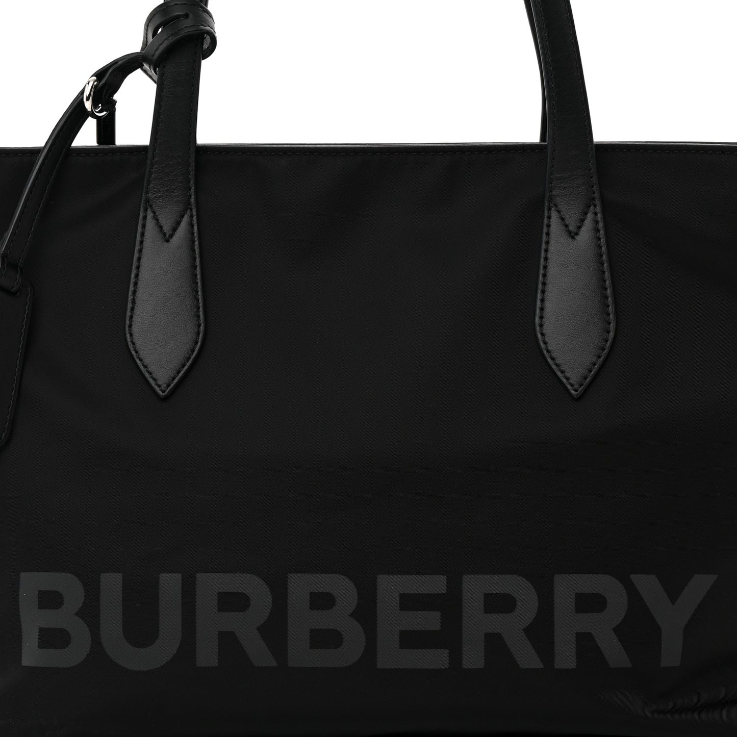 Nylon Logo Small Ardwell Tote Black