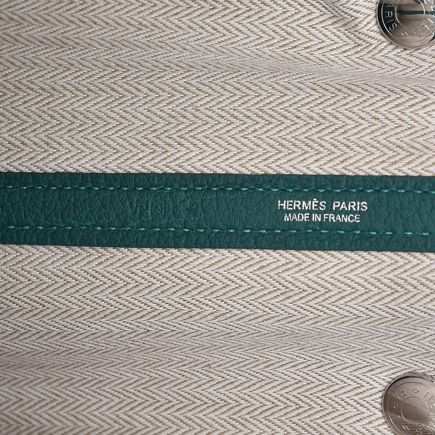 Hermes Negonda Garden Party Tote 36 MM Malachite 6 of 7