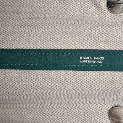 Hermes Negonda Garden Party Tote 36 MM Malachite 6 of 7