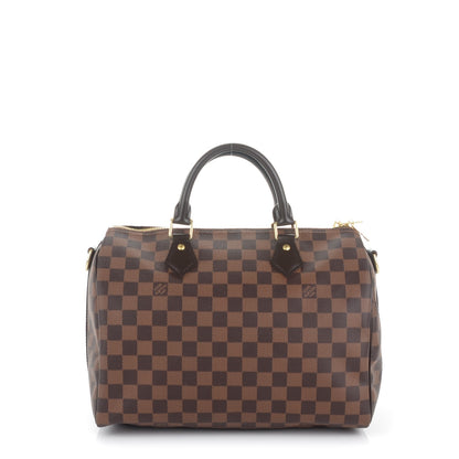 Louis Vuitton Damier Ebene Speedy Bandouliere 30 1 of 8
