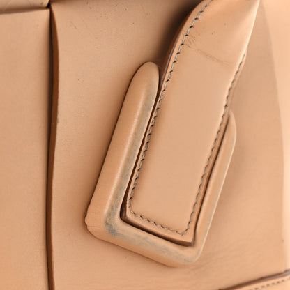 Bottega Veneta Grained Calfskin Maxi Intrecciato Medium Arco Nude 12 of 13