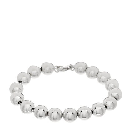 Tiffany Sterling Silver 10mm HardWear Ball Bracelet 1 of 4