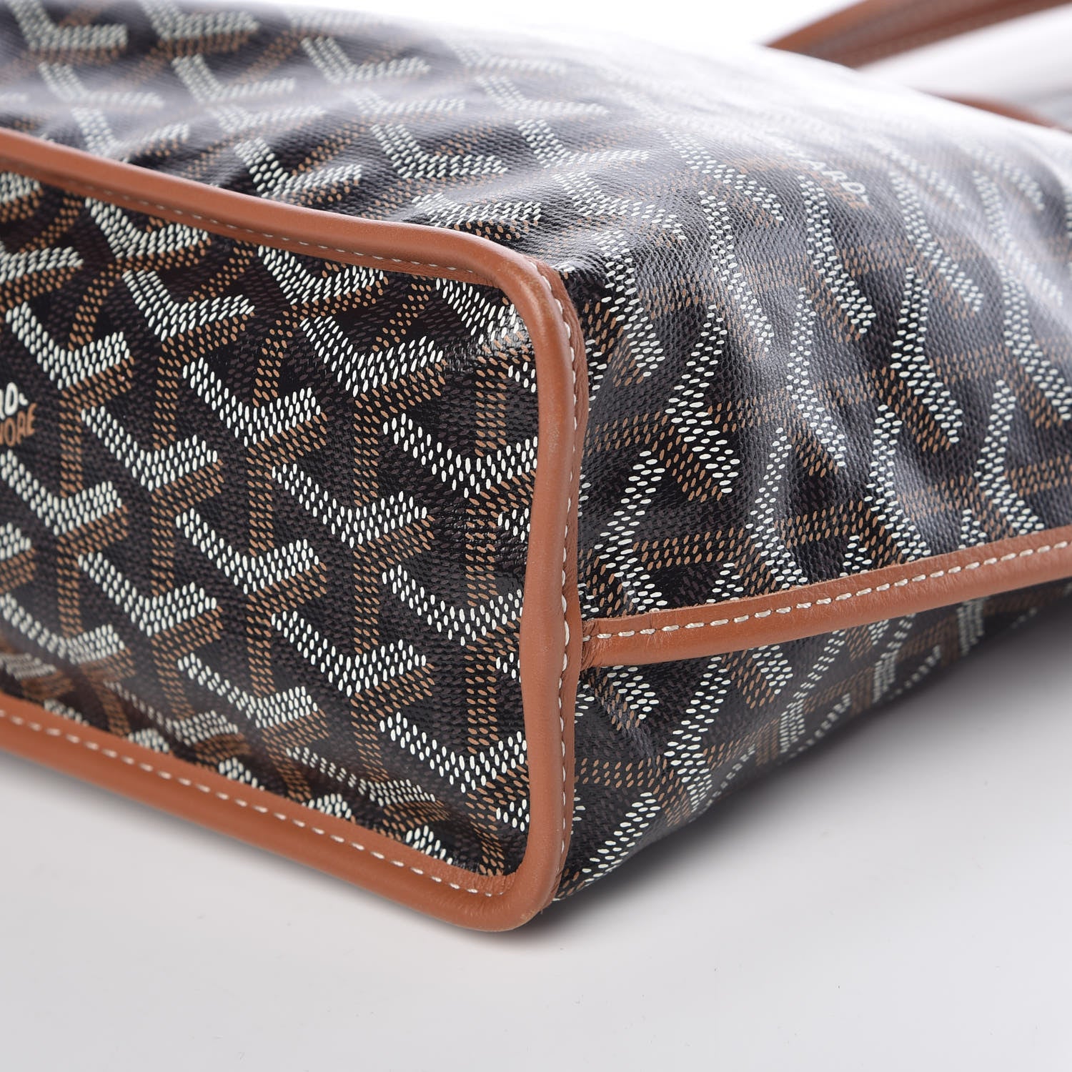 Goyard Goyardine Reversible Mini Anjou Black Gold 16 of 19