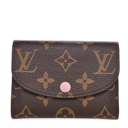 Louis Vuitton Monogram Rosalie Coin Purse Rose Ballerine 1 of 7