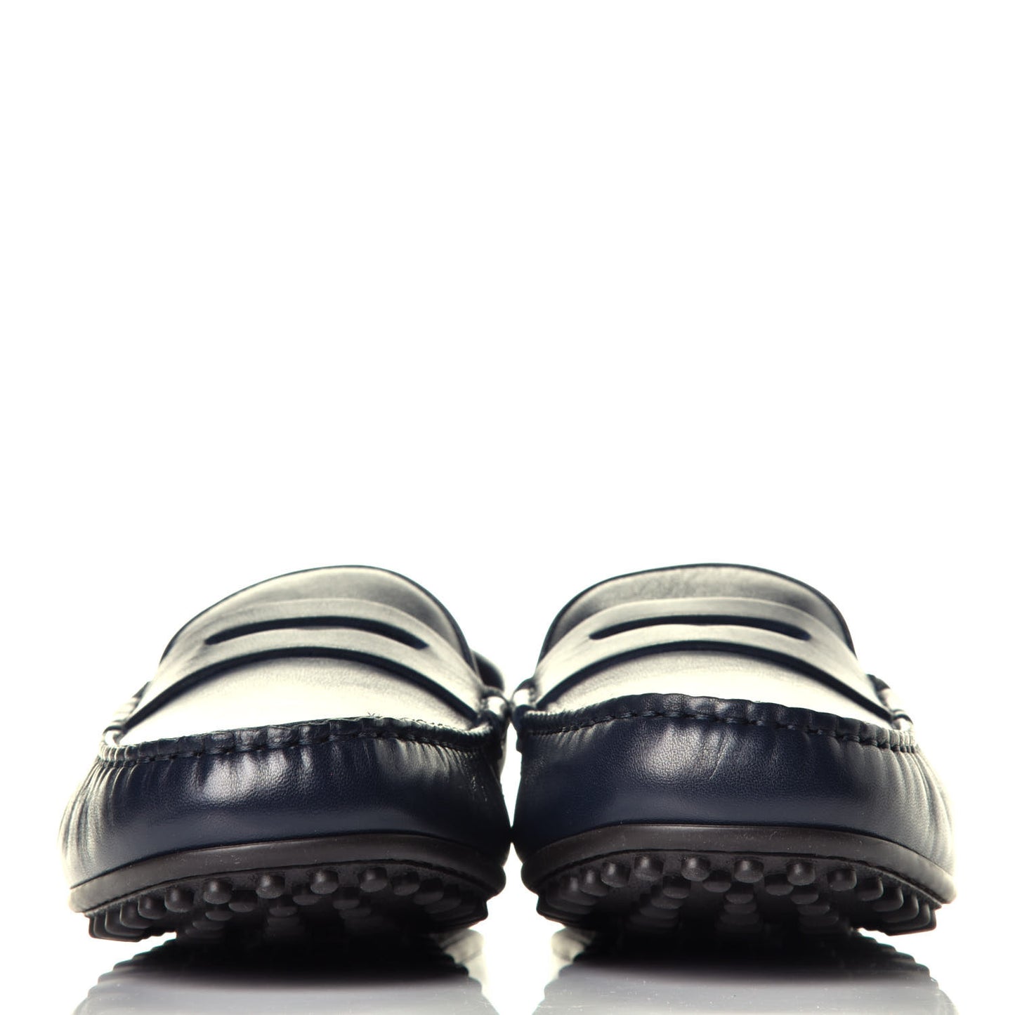 Nappa Web Mens Kanye Driver Loafers 8 Blue
