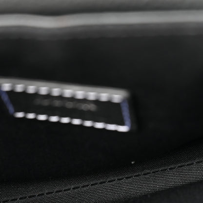 Christian Dior X KAWS Grained Calfskin Saddle Pouch Black 4 of 8