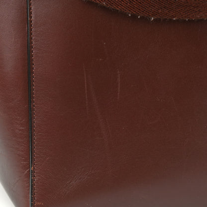 Celine Supersoft Calfskin Sangle Bucket Bag Burgundy 16 of 16