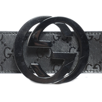Gucci Imprime Monogram GG Belt 105 42 Black 3 of 5