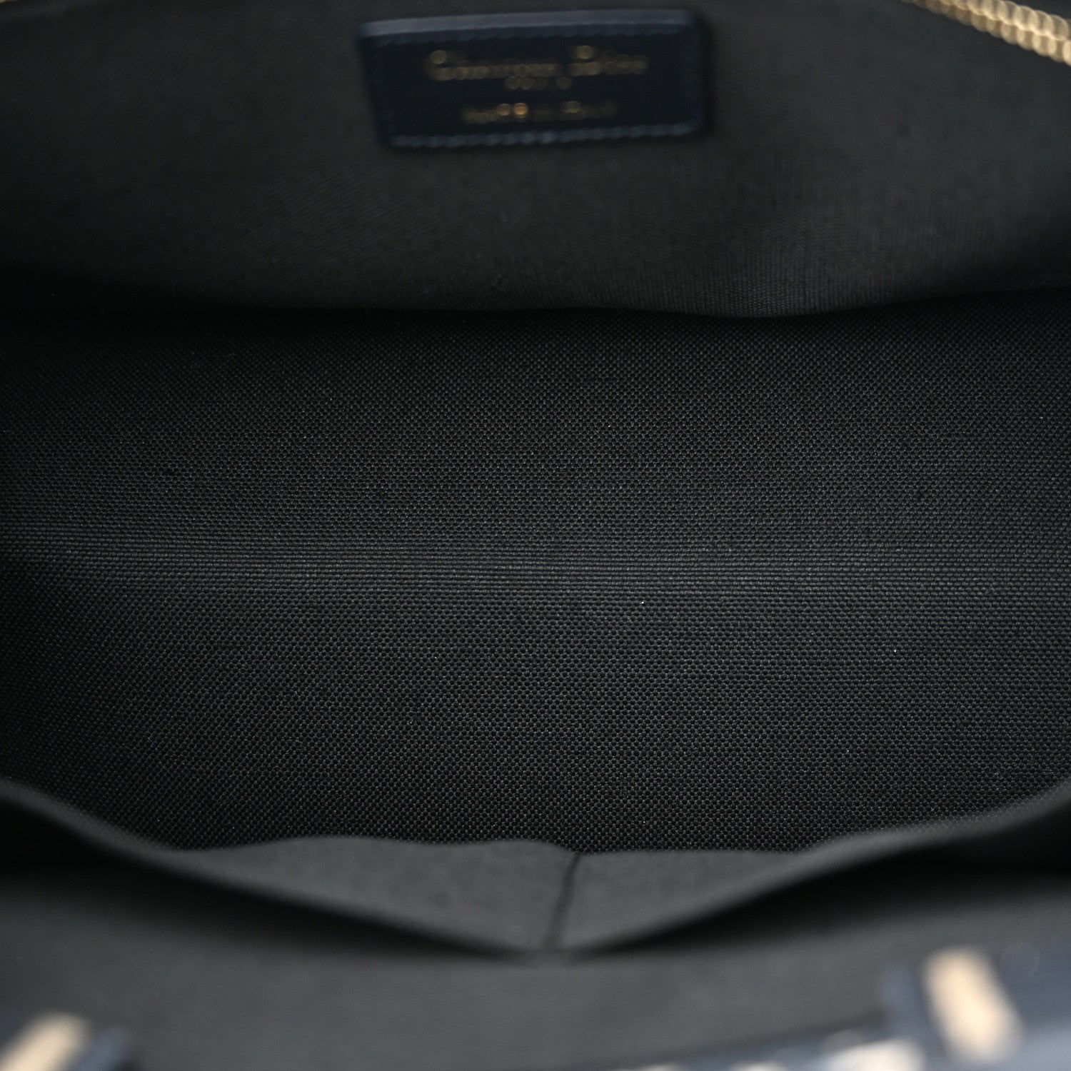 Christian Dior Oblique Calfskin Small Book Tote With Strap Blue Multicolor 6 of 11