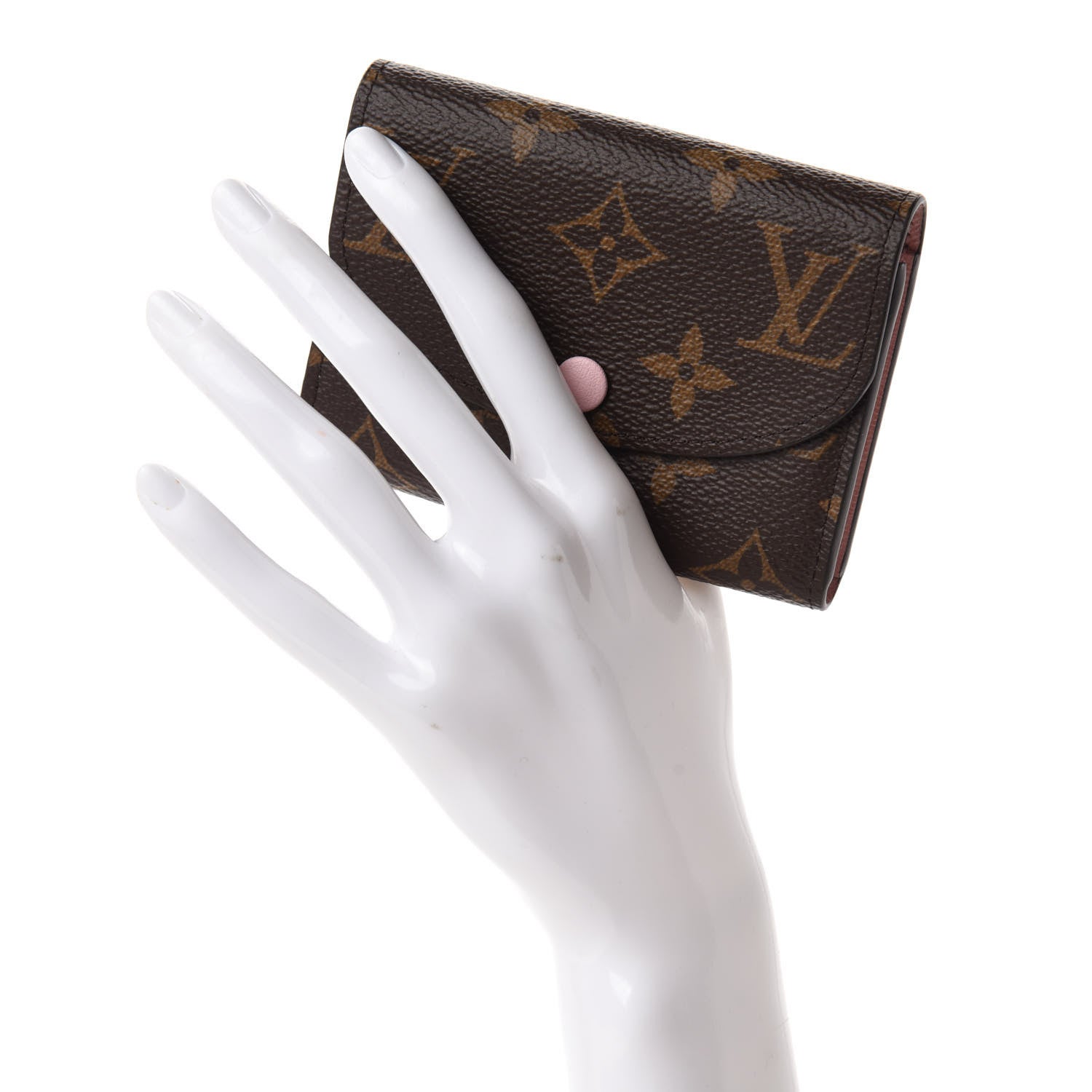 Louis Vuitton Monogram Rosalie Coin Purse Rose Ballerine 2 of 8