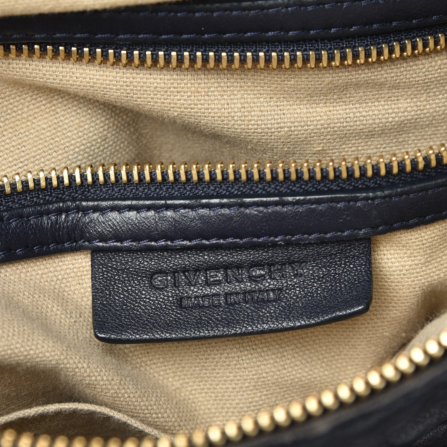 Givenchy Tumbled Sheepskin Medium Pandora Navy 6 of 10