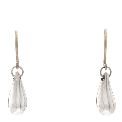 Tiffany Sterling Silver Elsa Peretti Teardrop Earrings 1 of 4