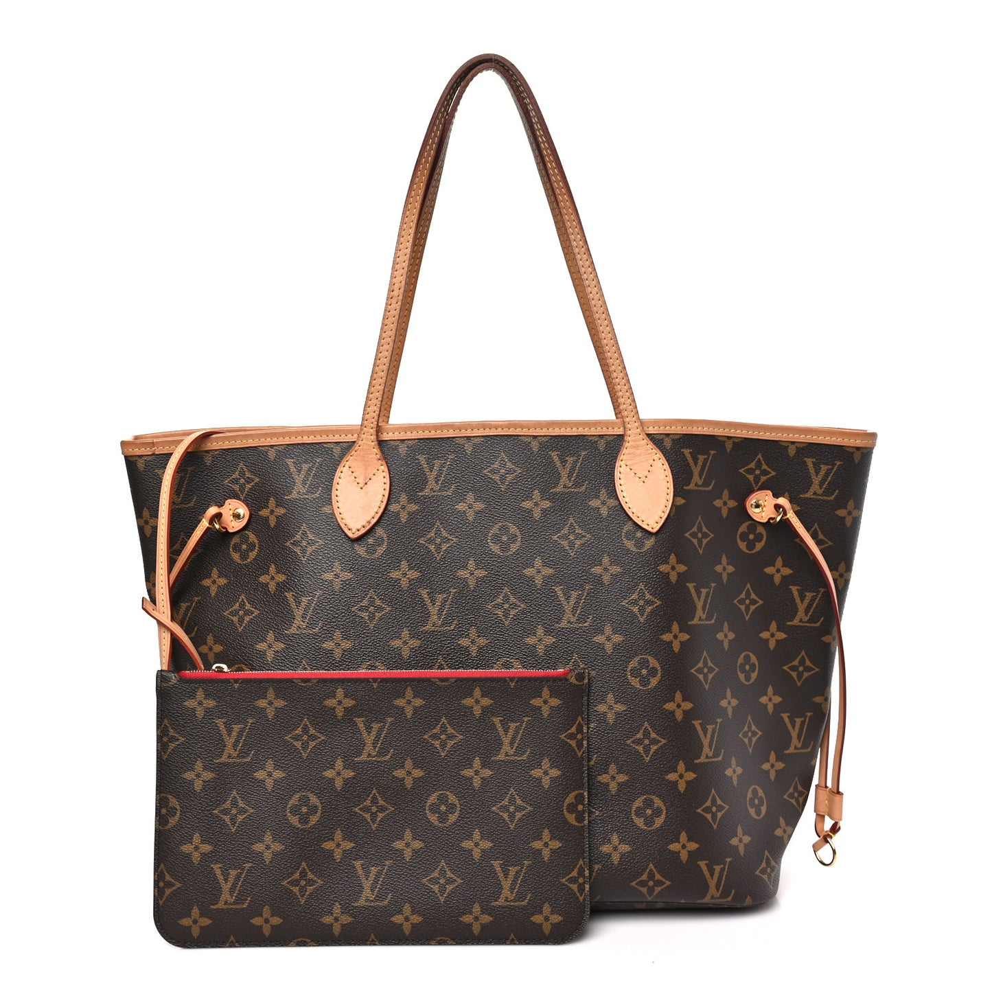 Monogram Neo Neverfull MM Cherry