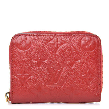 Louis Vuitton Empreinte Zippy Coin Purse Cherry 1 of 6