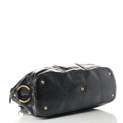 Saint Laurent Patent Large Muse Black 3 of 9