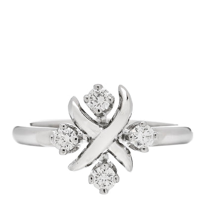 Tiffany Platinum Diamond Schlumberger Lynn Ring 49 4.75 1 of 7