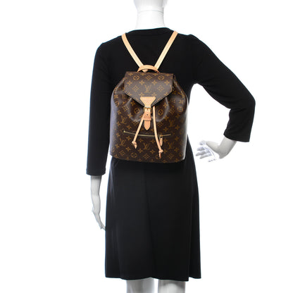 Louis Vuitton Monogram Montsouris NM Backpack 2 of 11