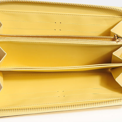 Louis Vuitton Vernis Zippy Wallet Citrine 5 of 7