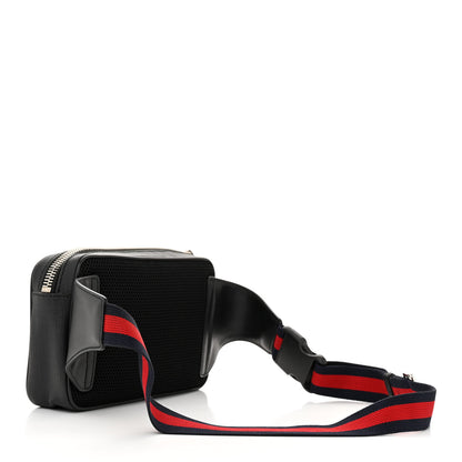 Gucci Soft GG Supreme Monogram Web Belt Bag Black Grey 3 of 10