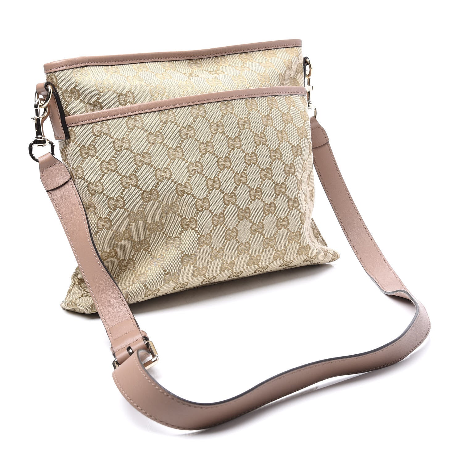 Gucci Monogram Messenger Bag Pink 2 of 11