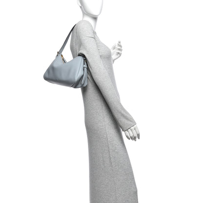 Prada Soft Calfskin Medium Aimee Shoulder Bag Opaline 2 of 10
