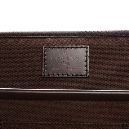 Louis Vuitton Damier Ebene Porte Ordinateur Sabana NM Computer Case 8 of 10