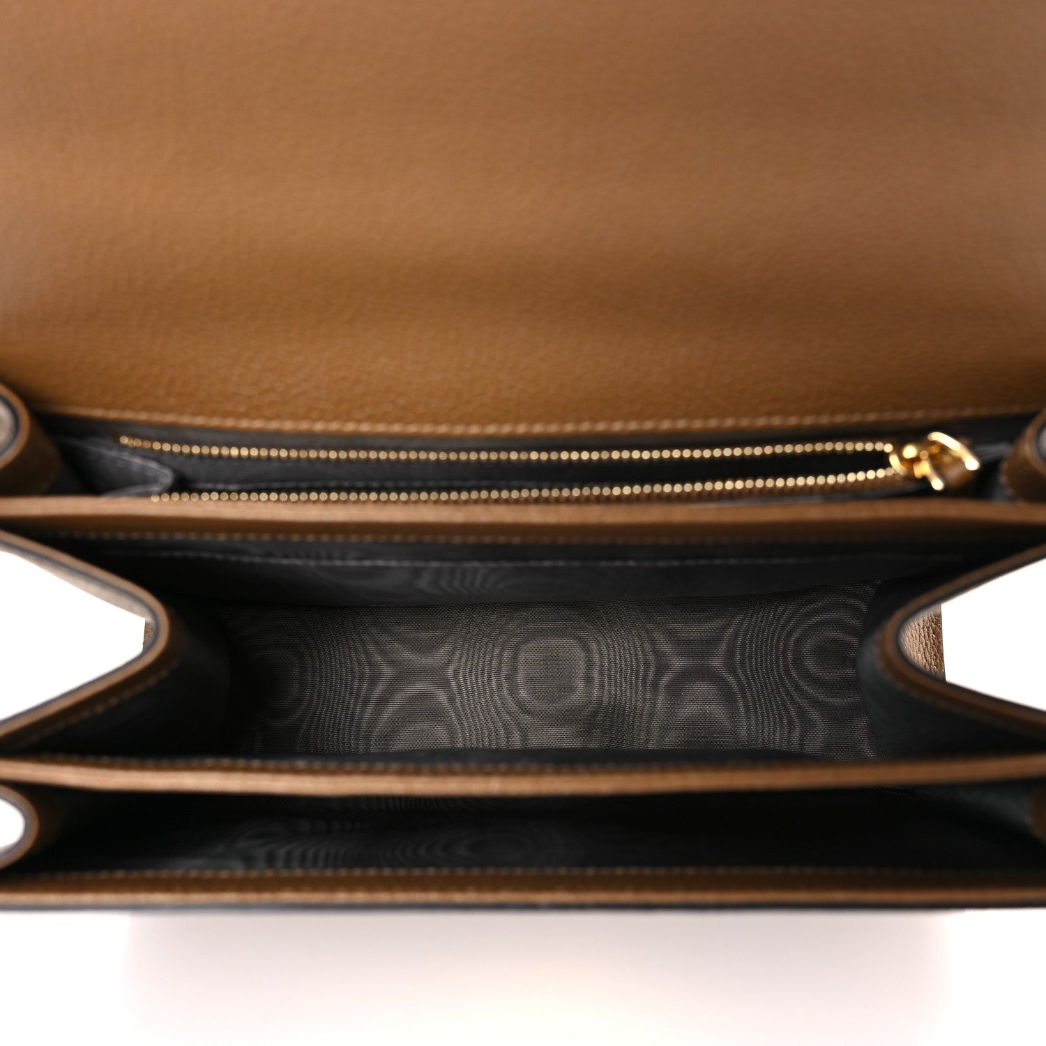 Gucci Grainy Calfskin Small Zumi Shoulder Bag Friky Taupe 5 of 9