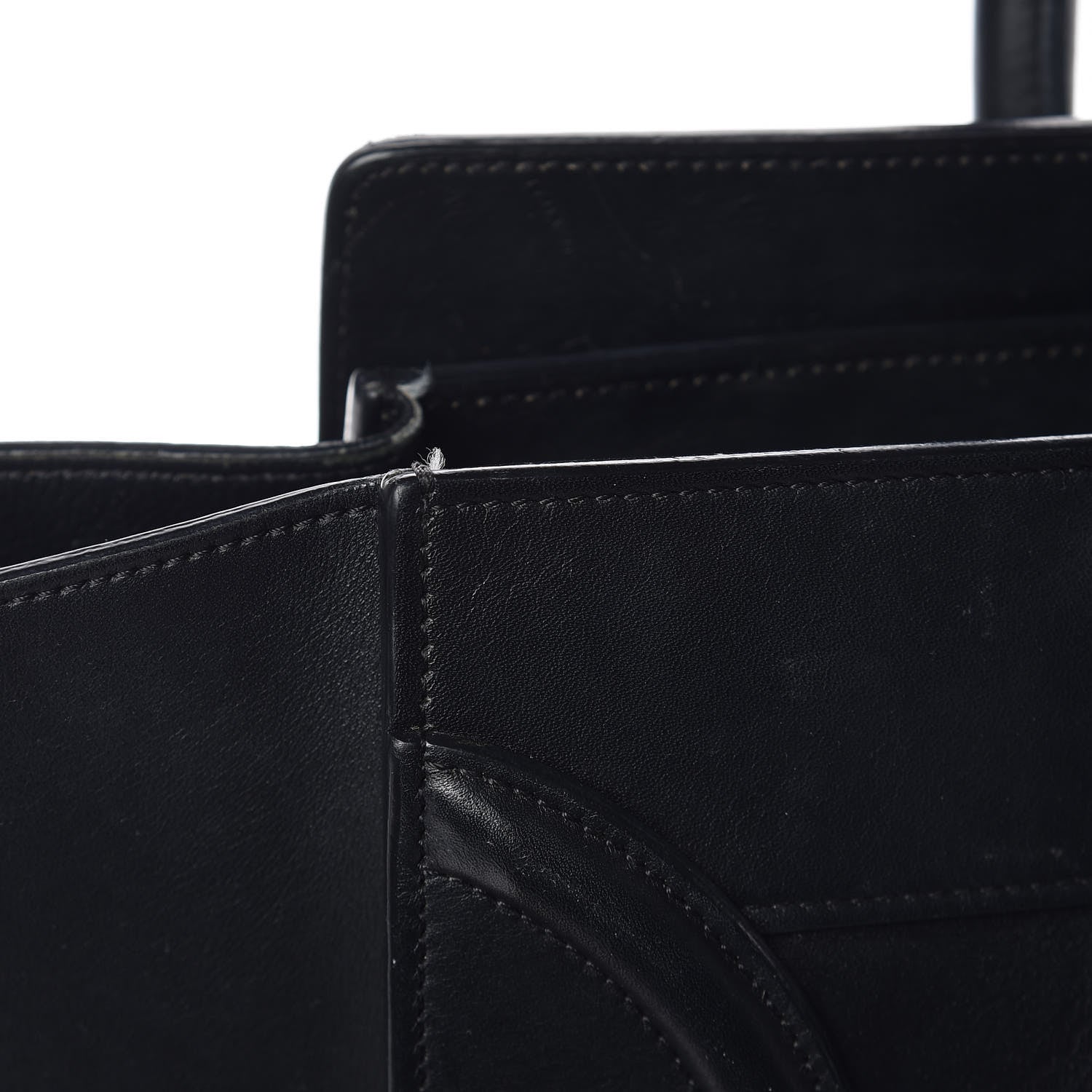 Celine Smooth Calfskin Mini Luggage Black 15 of 28