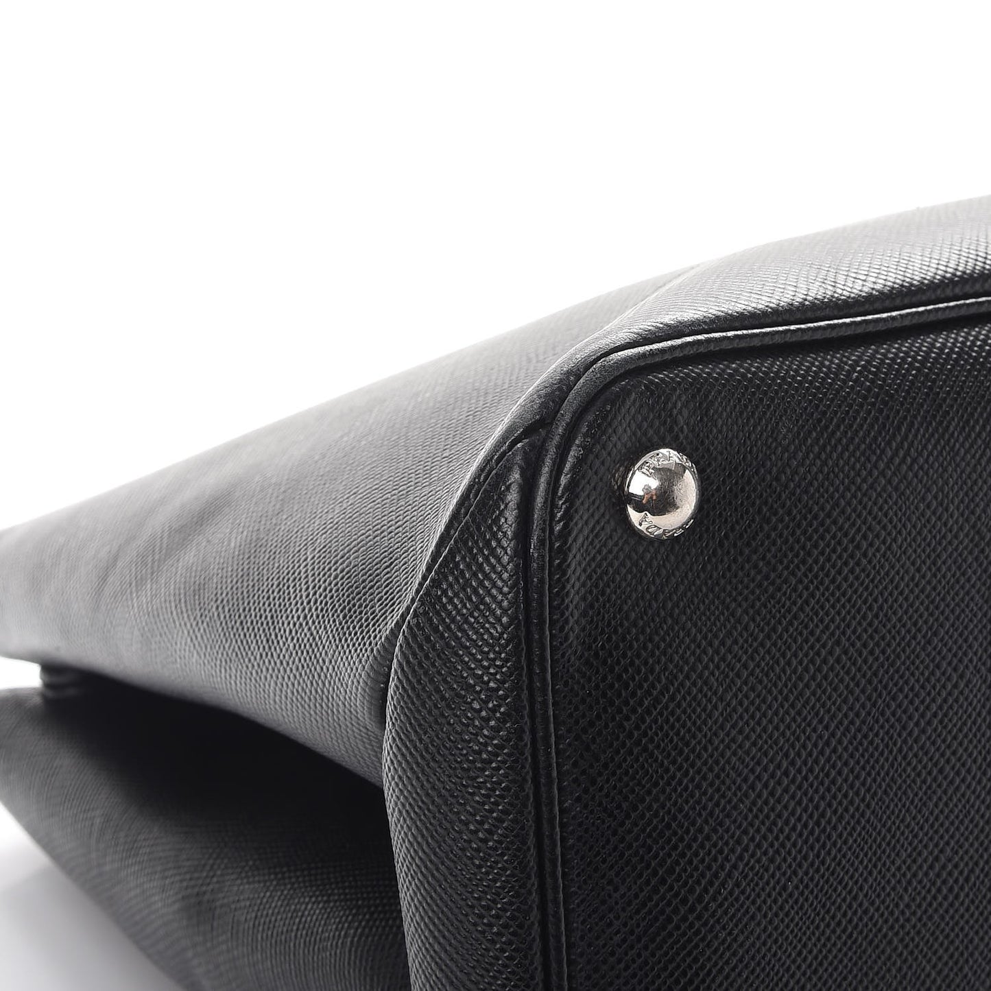Saffiano Cuir Twin Tote Nero Black