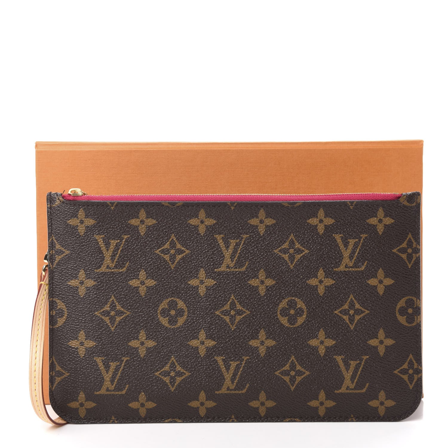 Louis Vuitton Monogram Neverfull MM GM Pochette Pivoine 9 of 9