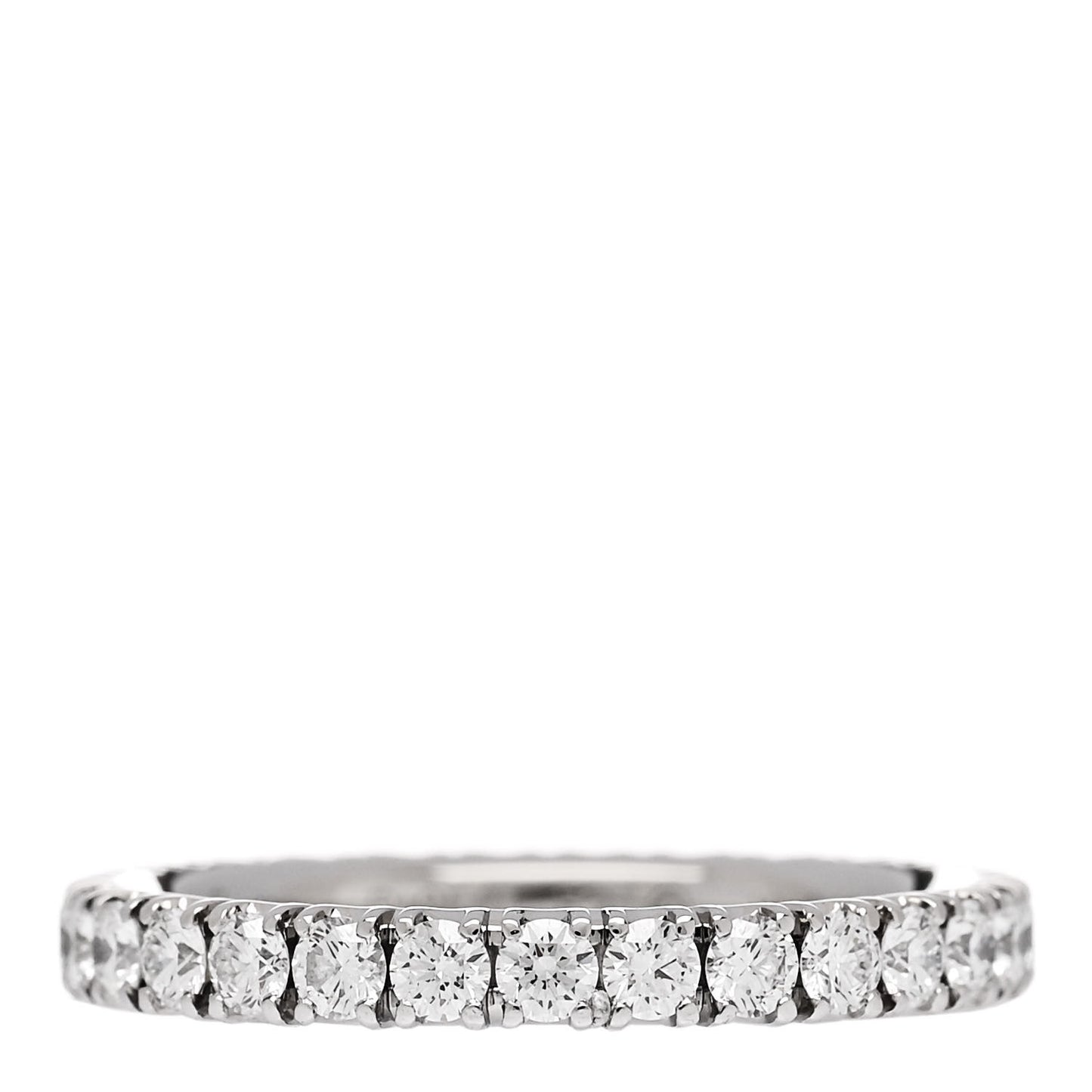 Platinum Diamond 2.6mm Etincelle de Cartier Wedding Band Ring 51 5.75