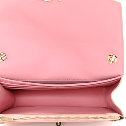 Mulberry Small Classic Grain Calfskin Small Darley Powder Pink 8 of 10