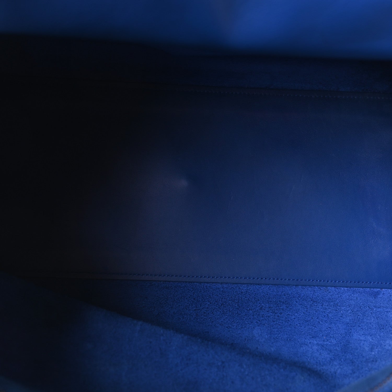 Saint Laurent Calfskin Medium Monogram Cabas Blue Majorelle 5 of 9