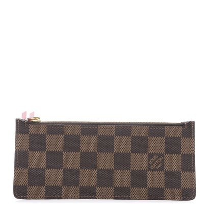 Louis Vuitton Damier Ebene Josephine Wallet Zippered Insert 1 of 6