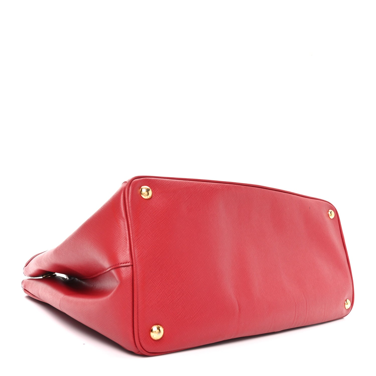 Prada Saffiano Lux Large Tote Fuoco 4 of 9